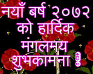 Download Happy New Year 2072 Cards Pink