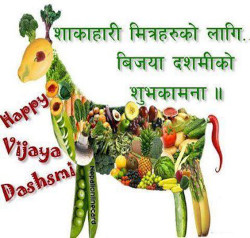 Download Sakahari vegetarian dashain 2080